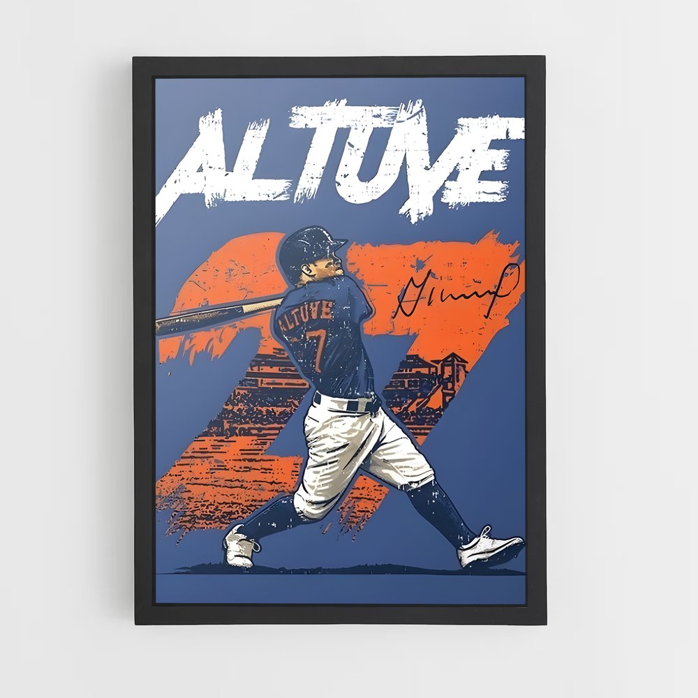 Poster Home Run Hustle – affiche Baseball (vue 2)